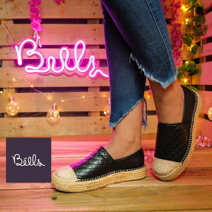 ESPADRILLE NEGRO DAMA