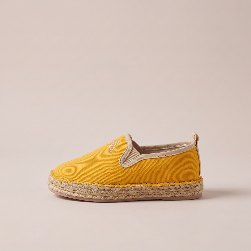 Clasicos Niño Amarillo - calzado artesanal Bells