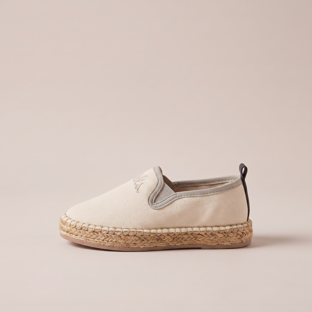 Clasicos Niño Crema - calzado artesanal Bells